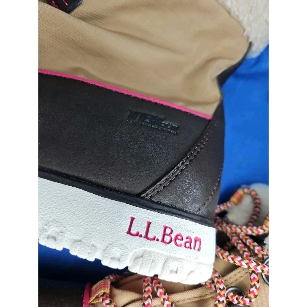 L.L Bean Boots Tek 2.5 Waterproof Hiking Ultralight Pac Snow Insulated Excellent